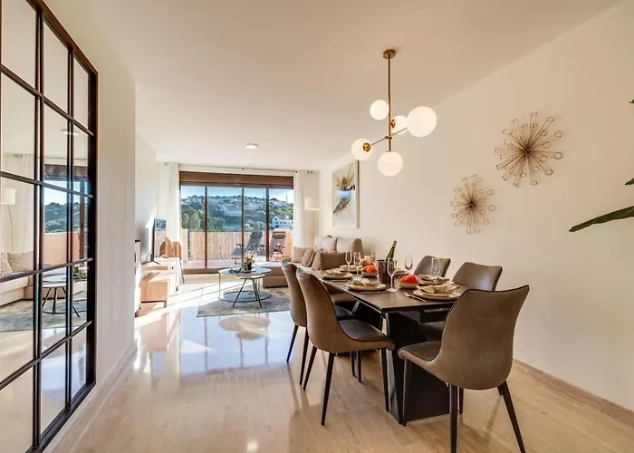 Lägenhet Golf 2br - Private Terrace, Beautiful Views, Near Estepona